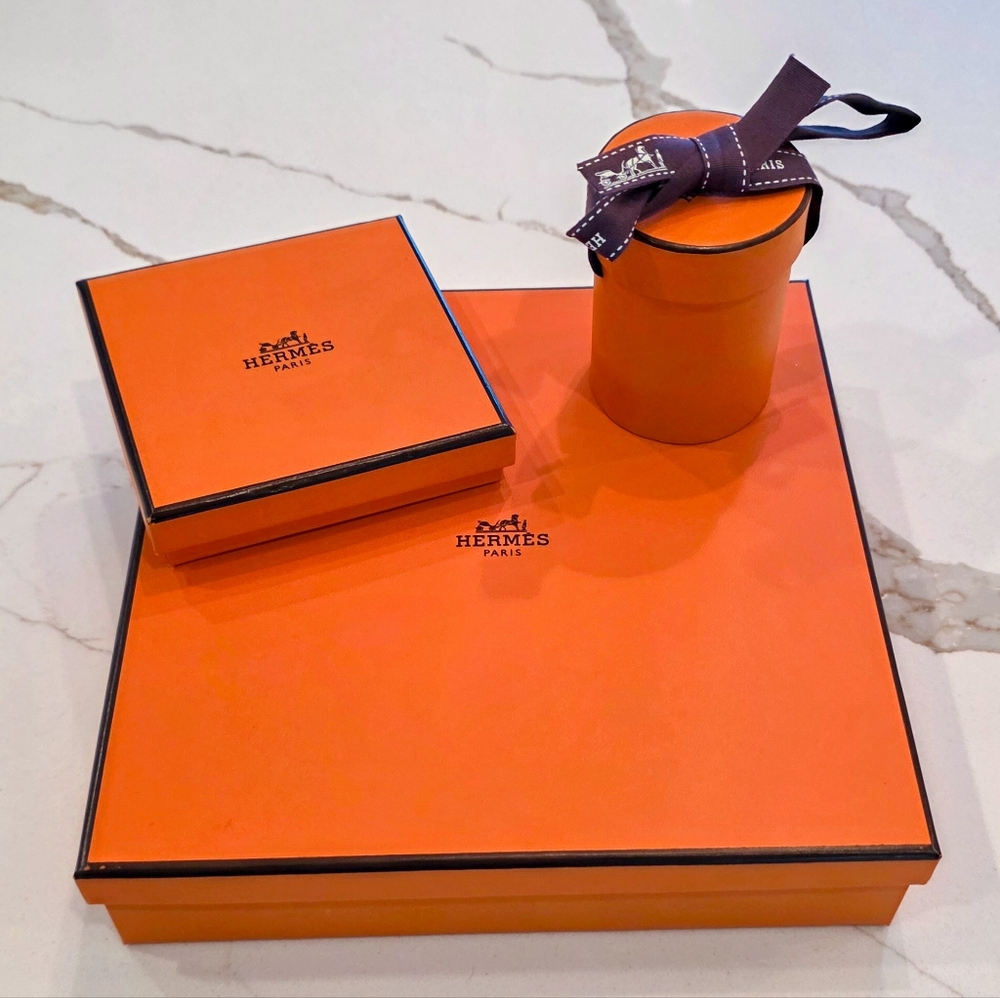 Hermès Orange Gift Box Set